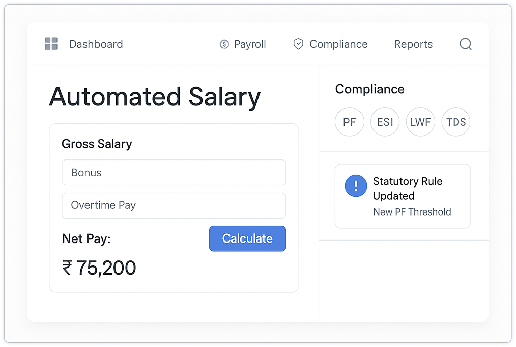 Automated Salary Calculation with Compliance Built-In